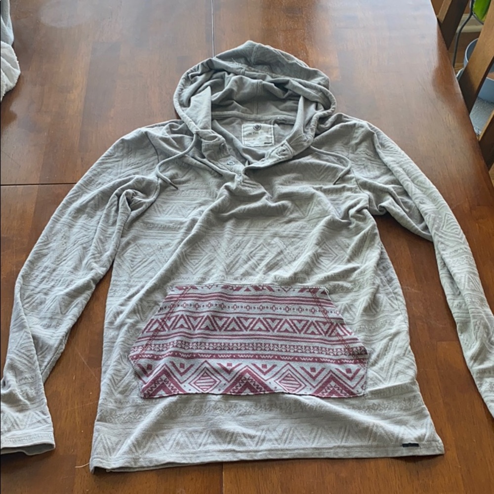 On the byas hoodie